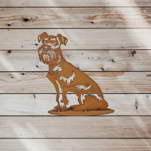 Schnauzer zittend - Afbeelding 2