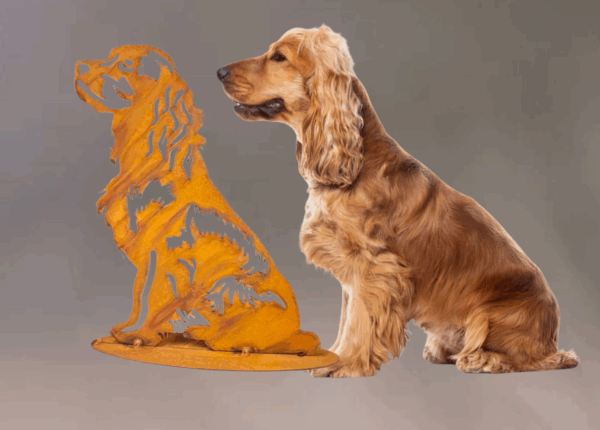 Cocker spaniel zittend - Afbeelding 2